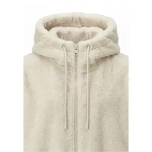 Giacca con cappuccio da donna Urban Classics Midi Teddy image-2