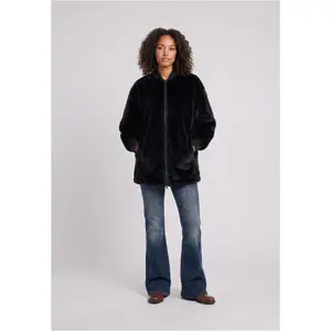 Women's fleece Urban Classics Midi Teddy image-6
