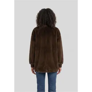Women's fleece Urban Classics Midi Teddy image-5