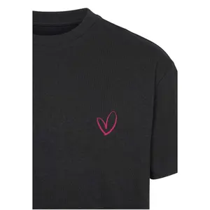 Women's T-shirt Urban Classics Rainbow Heart Logo image-5