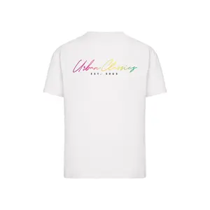 Women's T-shirt Urban Classics Rainbow Heart Logo image-4