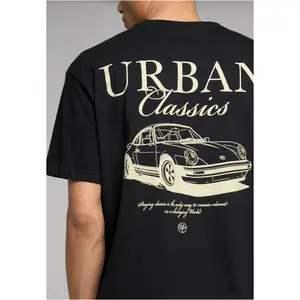 T-shirt Urban Classics Fast Logo image-3