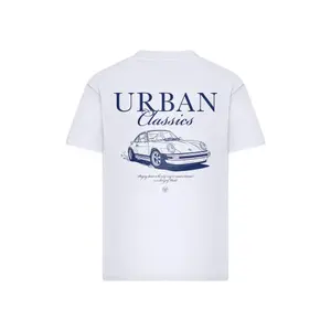 T-shirt Urban Classics Fast Logo image-4