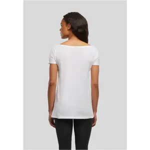 Women’s Wide Neck T-shirt Urban Classics Think image-1