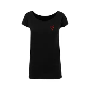 Women's T-shirt Urban Classics Heart image-0