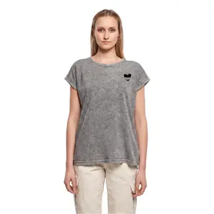 Women's T-shirt Urban Classics Hug Heart Acid image-0