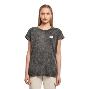 Women's T-shirt Urban Classics Cat Acid image-0