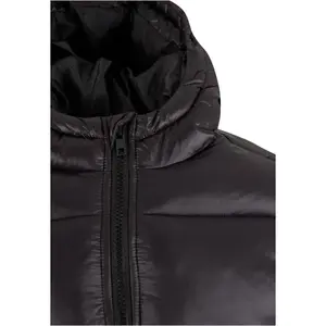 Glänzende Daunenjacke mit Kapuze Kind Urban Classics image-2