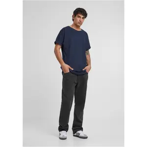 Longline lapel T-shirt Urban Classics image-1