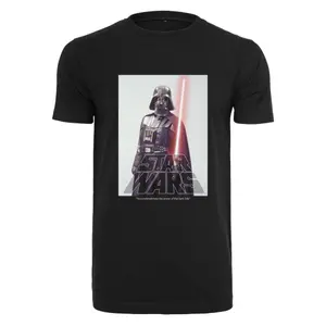 T-shirt Urban Classics Star Wars Darth Vader Logo image-0