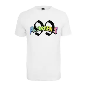 T-Shirt Urban Classics 99 Problems Rainbow image-0