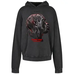 Hooded sweatshirt Mister Tee Flying High Oversize