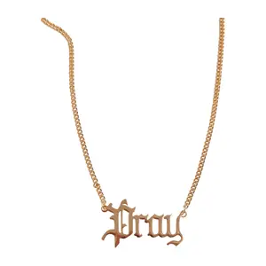 Necklace Urban Classics Pray Chunky image-1