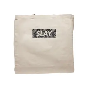 Canvas tote bag Mister Tee Slay Oversize image-3