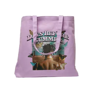 Canvas tote bag Mister Tee Days Before Summer Oversize image-0
