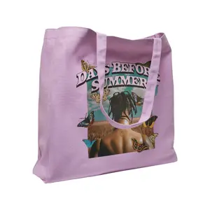 Canvas tote bag Mister Tee Days Before Summer Oversize image-2