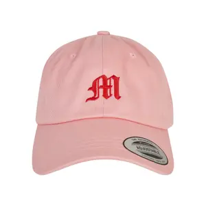 Cap Mister Tee Letter Pink Low Profile image-2
