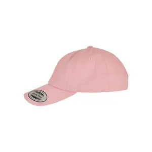 Cap Mister Tee Letter Pink Low Profile image-1