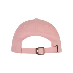 Cap Mister Tee Letter Pink Low Profile image-3