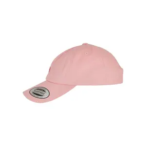Cap Mister Tee Letter Pink Low Profile image-1