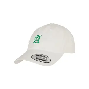 Basecap Mister Tee Letter White Low Profile image-0