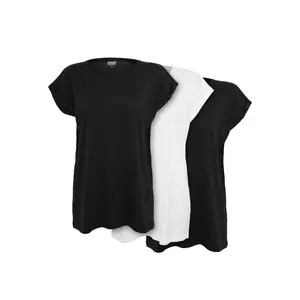 Set of 3 women's extended shoulder t-shirts Urban Classics image-0