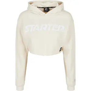 Kort sweatshirt met kap voor dames Urban Classics Starter image-0