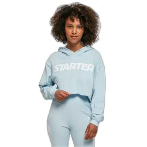 Sweatshirt court à capuche femme Urban Classics Starter image-1