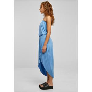 Bandeauklänning för kvinnor - stora storlekar Urban Classics Vicose image-4