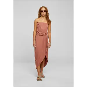 Bandeauklänning i viskos för kvinnor Urban Classics image-3