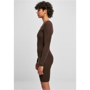 Vestido jersey recortado Urban Classics image-4