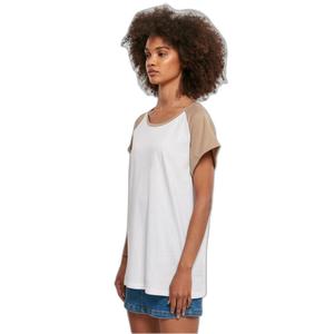 T-shirt för kvinnor Urban Classics Contrast Raglan image-3