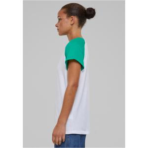 Camiseta de mujer Urban Classics Contrast Raglan image-6