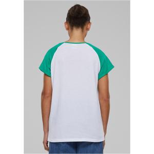 Camiseta de mujer Urban Classics Contrast Raglan image-4