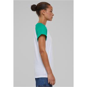 Camiseta de mujer Urban Classics Contrast Raglan image-5