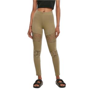 Leggings de mujer Urban Classics Laces Inset GT image-2