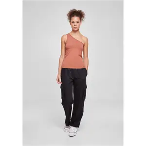 Damen-Top in großen Größen große Größen Urban Classics Asymmetric image-1