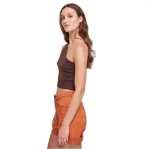 Women's asymmetrical crop top Urban Classics image-6