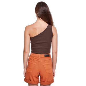 Women's asymmetrical crop top Urban Classics image-4
