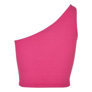 Short tank top for women Urban Classics Asymmetric image-3