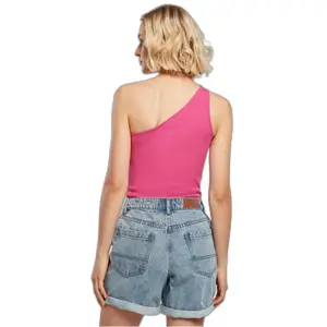 Short tank top for women Urban Classics Asymmetric image-4