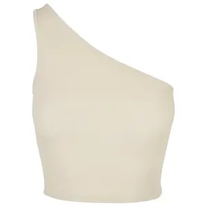 Short tank top for women Urban Classics Asymmetric GT image-0