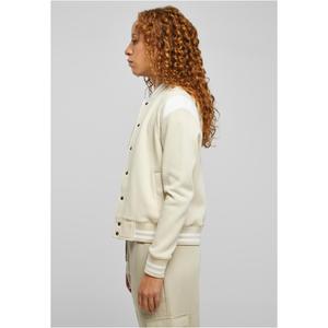Women's large size tracksuit jacket Urban Classics Inset College image-4
