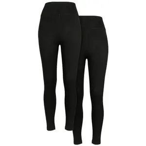Jersey-Leggings mit hoher Taille, Frau Urban Classics (x2) image-0