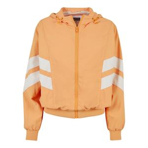 tb2664-04436-wrinkled-tracksuit-for-women-urban-classics-batwing-col-paleorange-white