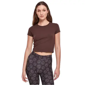 T-shirt court stretch jersey woman Urban Classics image-2