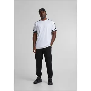 Oversized T-shirt Urban Classics Stripes Mesh image-1