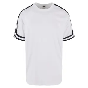 Oversized T-shirt Urban Classics Stripes Mesh image-0