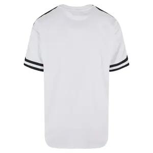 Oversized T-shirt Urban Classics Stripes Mesh image-3