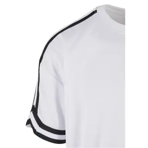Oversized T-shirt Urban Classics Stripes Mesh image-6